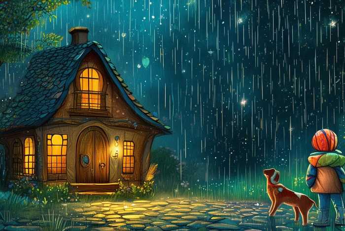 儿童故事雨夜小故事；雨夜小故事作文800字