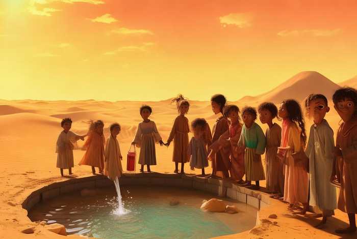 儿童故事《沙漠找水》 沙漠找水的故事