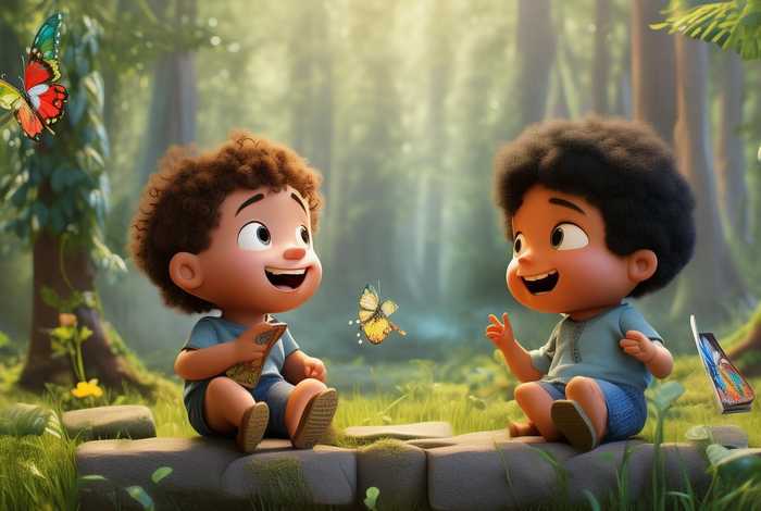 儿童故事对话二人，二人对话的幼儿故事