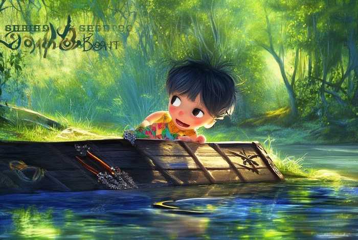 儿童故事刻舟求剑视频，刻舟求剑讲故事视频