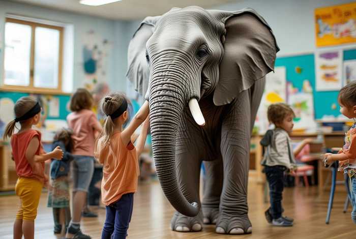 儿童故事盲人摸象ppt - 盲人摸象的ppt幼儿园