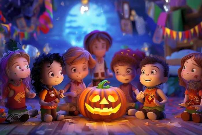 儿童万圣节小故事；万圣节幼儿小故事