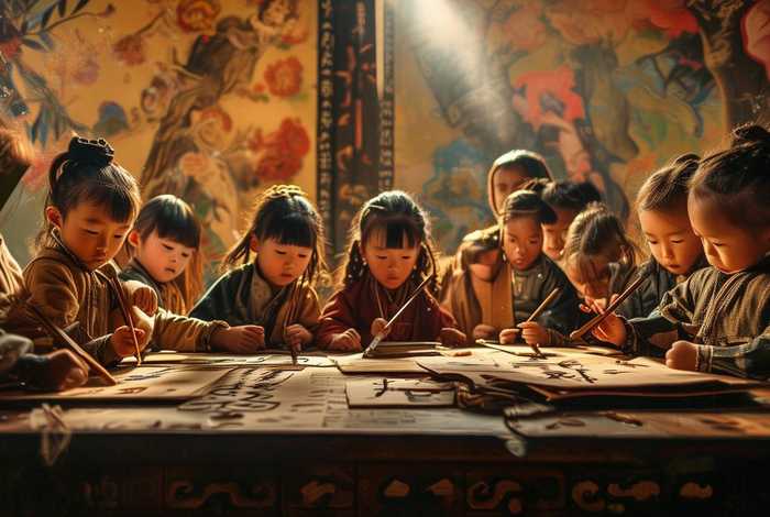 儿童书法故事典故视频，少儿书法故事视频