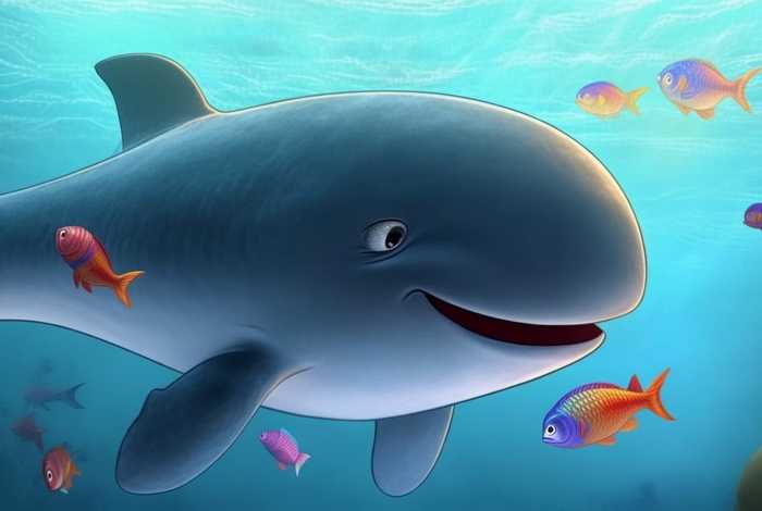 儿童故事鲸鱼和小姑娘的故事；鲸鱼和小鱼的故事内容