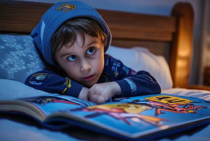 儿童睡前故事警察6到10岁、睡前故事 警察