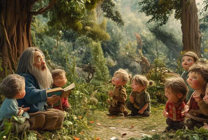 儿童神话的故事（神话故事的儿童故事）