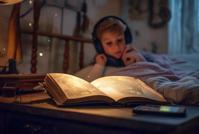 儿童故事息屏收听 故事锁屏关闭