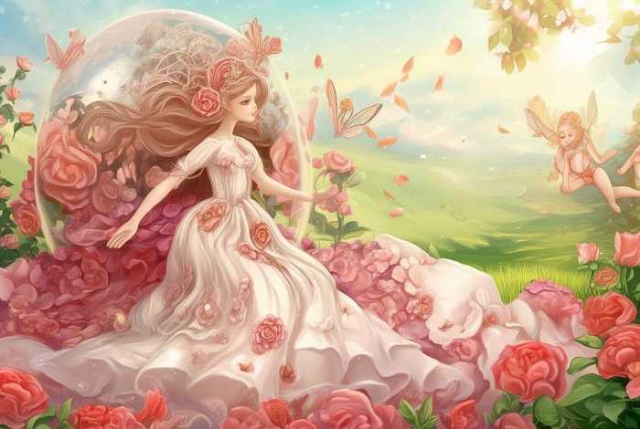 儿童故事玫瑰，少儿故事玫瑰公主