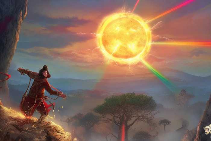 儿童神话故事后羿、神话故事大全后羿射日原本故事