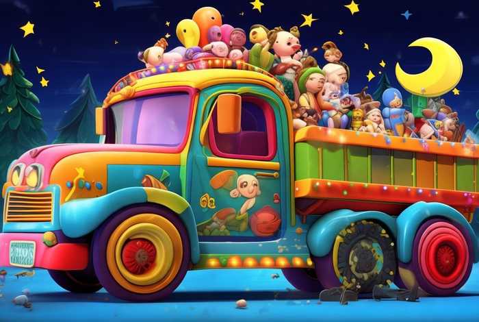 儿童睡前故事的故事 - 儿童睡前故事卡车的故事 儿童睡前故事的故事 - 儿童睡前故事卡车的故事