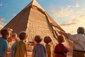 儿童了解金字塔的奇妙故事 - 金字塔的传奇故事