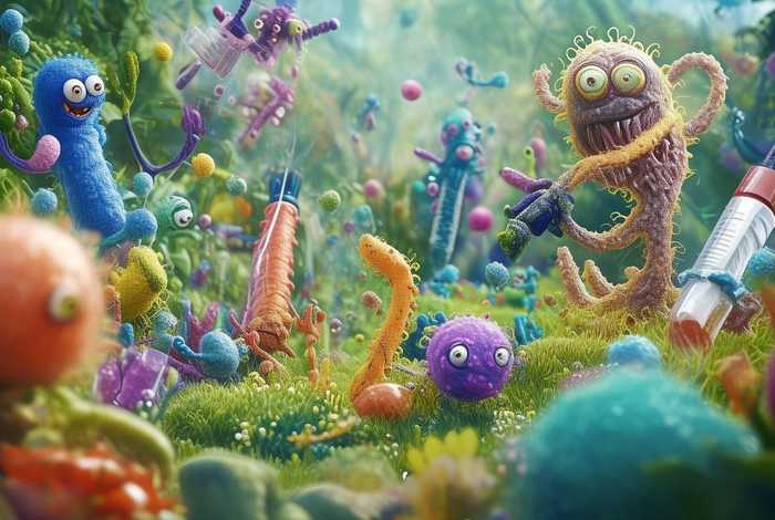 儿童故事细菌大战；细菌大战的故事