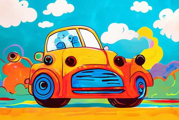 儿童简笔画车 儿童简笔画车子和小汽车