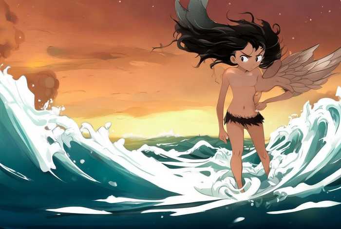 儿童精卫填海的神话故事；精卫填海的神话故事动画片