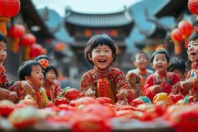 儿童传统节日小故事；中国传统节日儿童