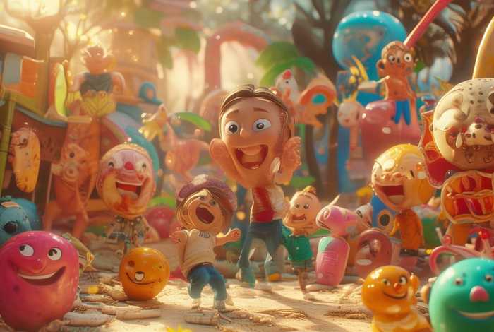 儿童喜剧故事，幼儿喜剧故事