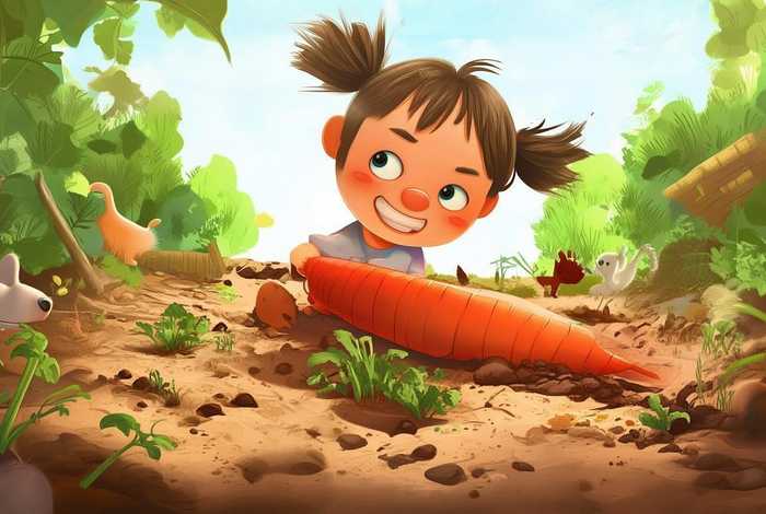 儿童睡前故事完整版6-10岁拔萝卜 儿童睡前故事拔萝卜完整版
