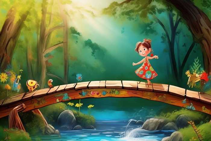 儿童故事吊桥 - 儿童绘本故事过吊桥