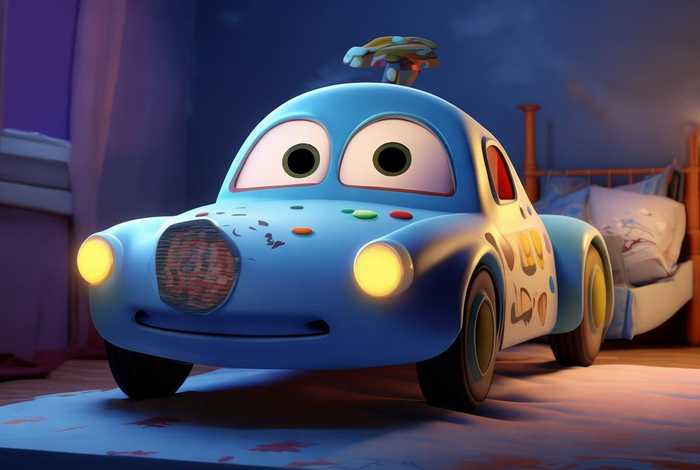 儿童睡前小故事会说话的小汽车 会说话的睡前故事书