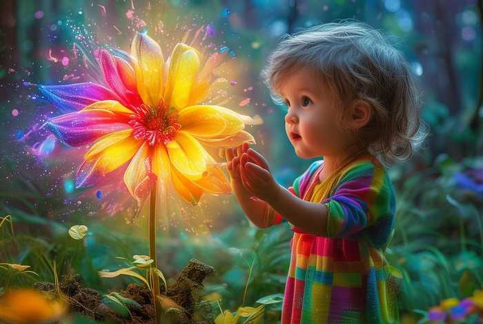 儿童故事七色花原文；七色花故事原版