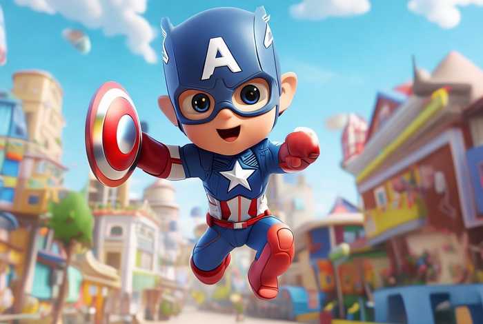 儿童美国队长动画片 儿童美国队长动画片叫什么