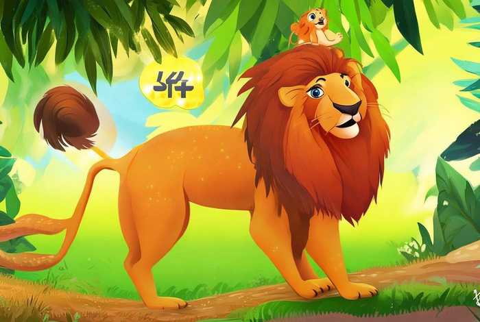 儿童故事骄傲的狮子带拼音、骄傲的小狮子儿童故事
