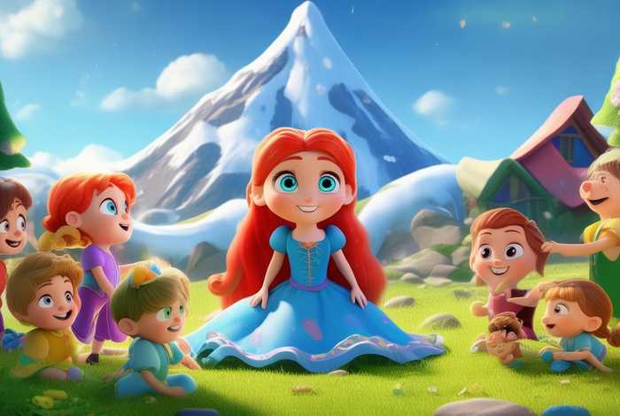 儿童绘本故事白雪公主和小朋友、幼儿绘本白雪公主的故事 儿童绘本故事白雪公主和小朋友、幼儿绘本白雪公主的故事