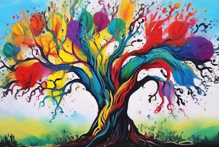 儿童画树 7一9岁儿童画树 儿童画树 7一9岁儿童画树