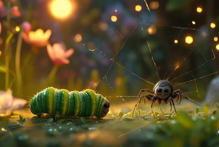 儿童睡前故事毛毛虫蜘蛛 睡前小故事毛毛虫 儿童睡前故事毛毛虫蜘蛛 睡前小故事毛毛虫