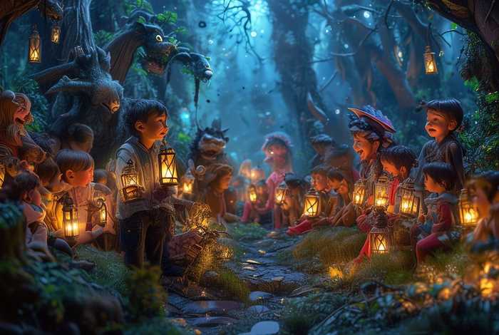 儿童神话故事大全100个、儿童神话故事大全睡前故事