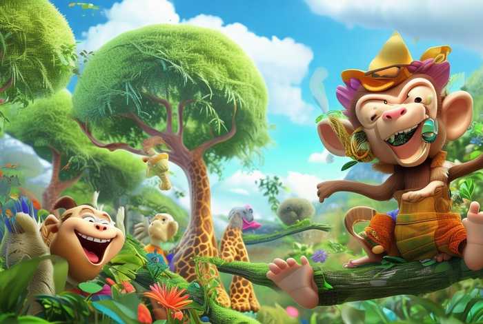 monkey绘本故事；monkey fun绘本内容