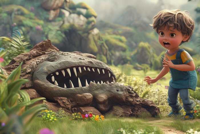 儿童故事恐龙化石（恐龙化石的故事文字版）