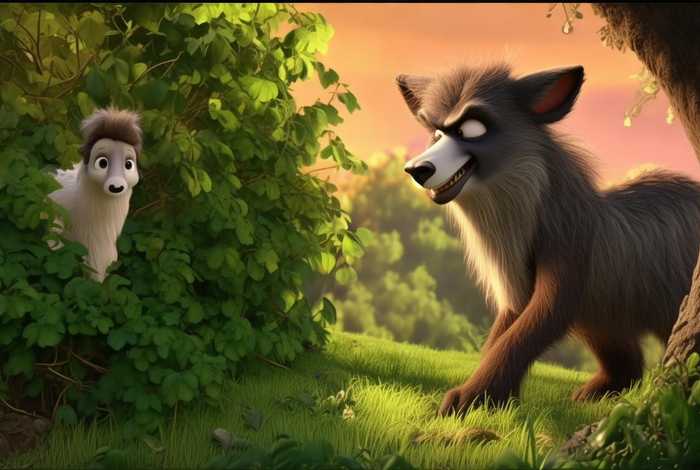 儿童故事大灰狼和小山羊 讲一个大灰狼和小山羊的故事