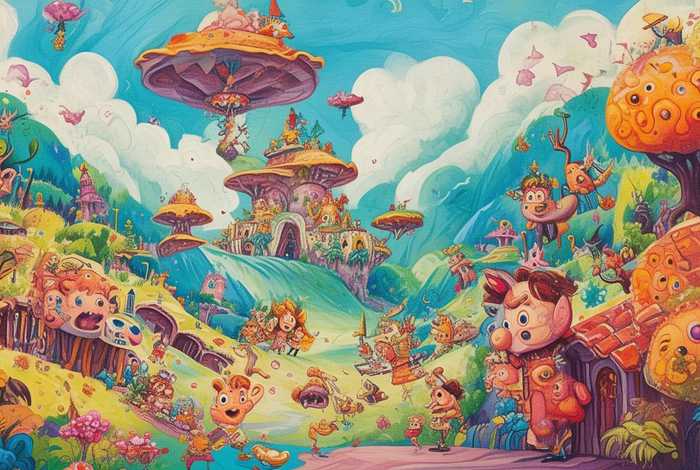 儿童漫画小故事带图；小儿漫画故事大全