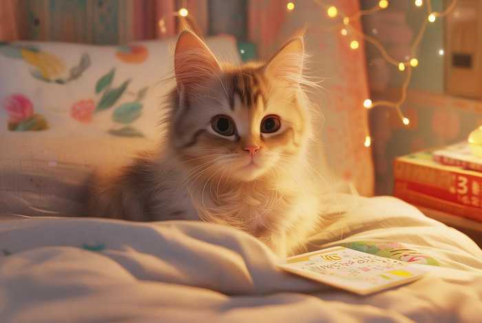 3岁儿童小猫睡前故事书（3岁宝故事小猫睡觉）