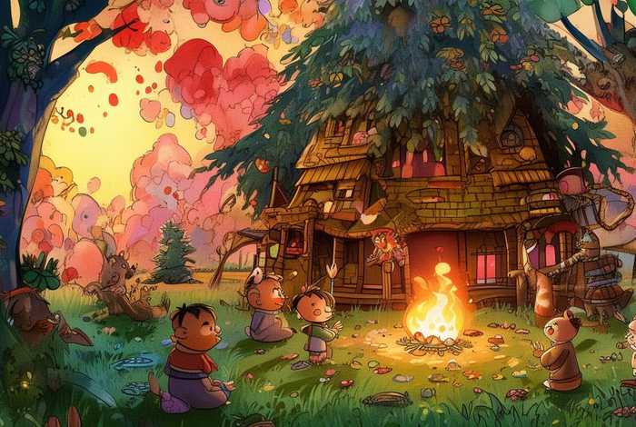 儿童故事背景音乐3-5分钟（儿童故事背景配乐3分钟）