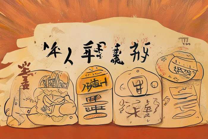 儿童甲骨文手绘（儿童甲骨文手绘图片）