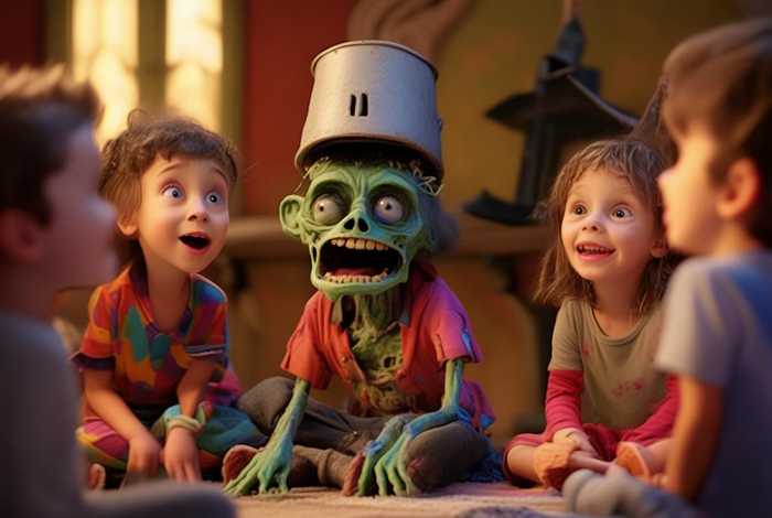 儿童僵尸故事在线收听；僵尸少儿故事
