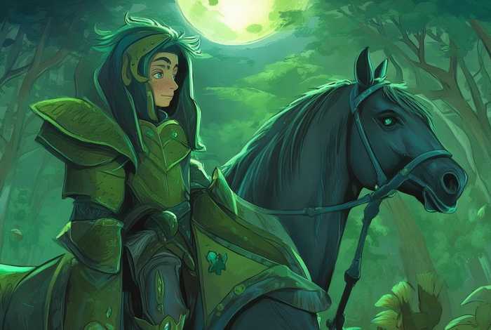 儿童睡前故事文字版绿衣骑士;绿骑士的故事 儿童睡前故事文字版绿衣骑士;绿骑士的故事