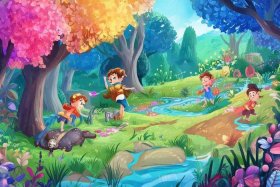 4-6岁英文故事、6岁英文小故事