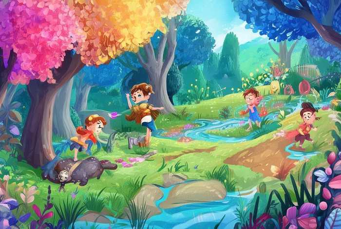 4-6岁英文故事、6岁英文小故事