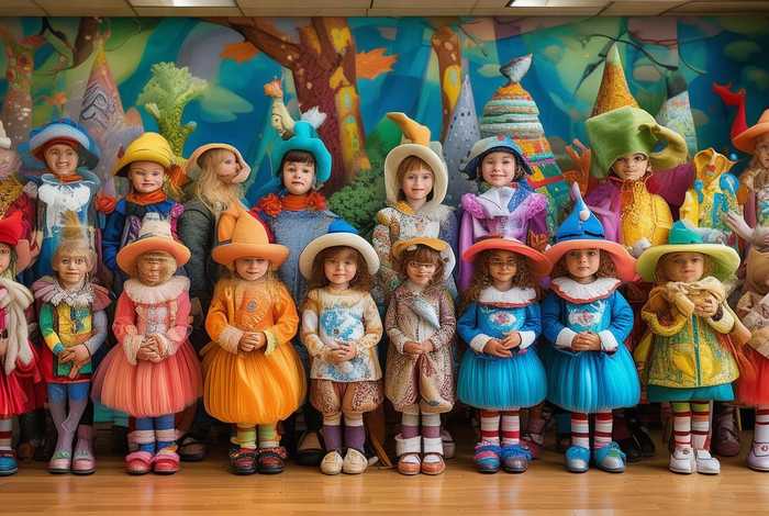 儿童故事角色服装、幼儿园故事表演服装