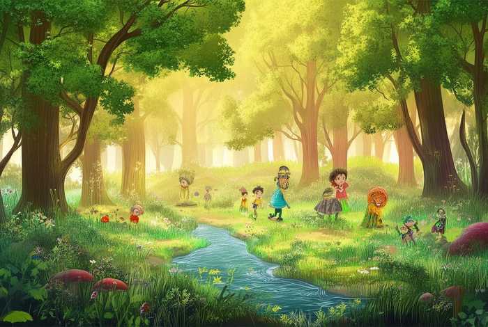 儿童故事《森林故事》 - 关于森林的幼儿故事