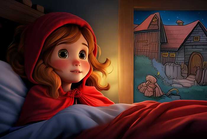 儿童故事小红帽 睡前故事 小儿故事睡前故事小红帽