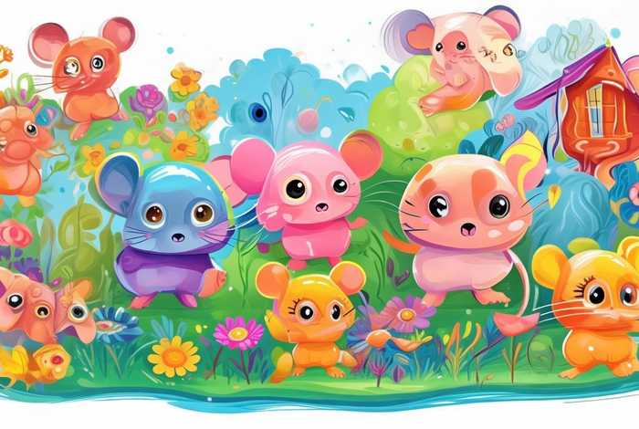 儿童画老鼠图片大全、儿童画老鼠图片大全可爱