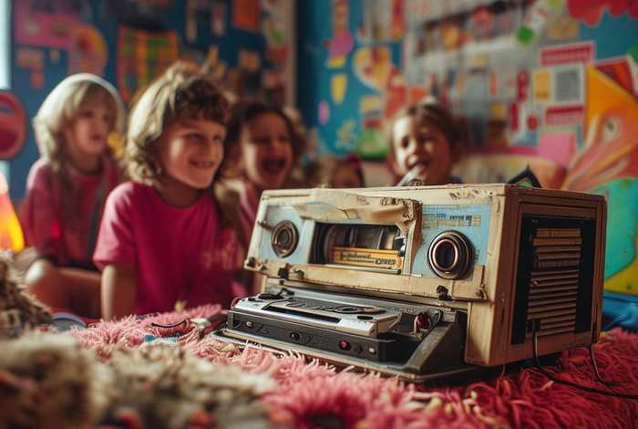 儿童歌曲老磁带40年 80年代儿童歌曲磁带