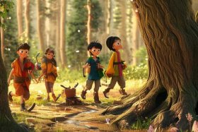 儿童冒险小故事、幼儿冒险小故事