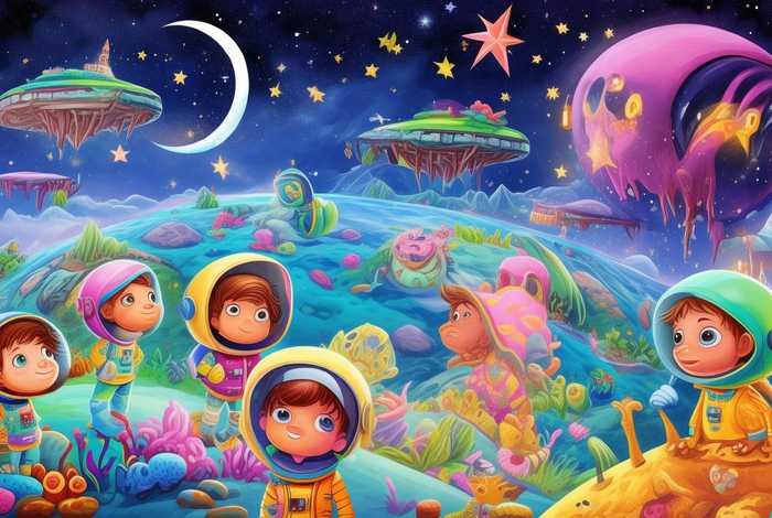 儿童航天航空童话（儿童航天航空童话作品）