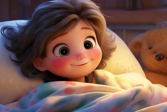 儿童发烧故事图片（儿童发烧图片可爱）