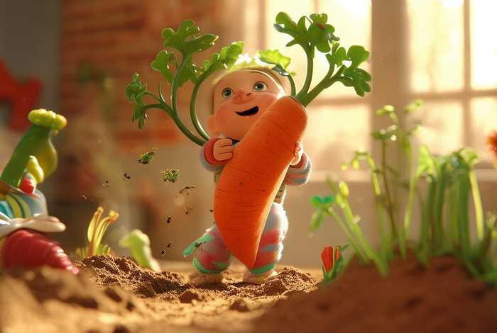 儿童版睡前故事拔萝卜 - 睡前故事儿童拔萝卜完整版 儿童版睡前故事拔萝卜 - 睡前故事儿童拔萝卜完整版